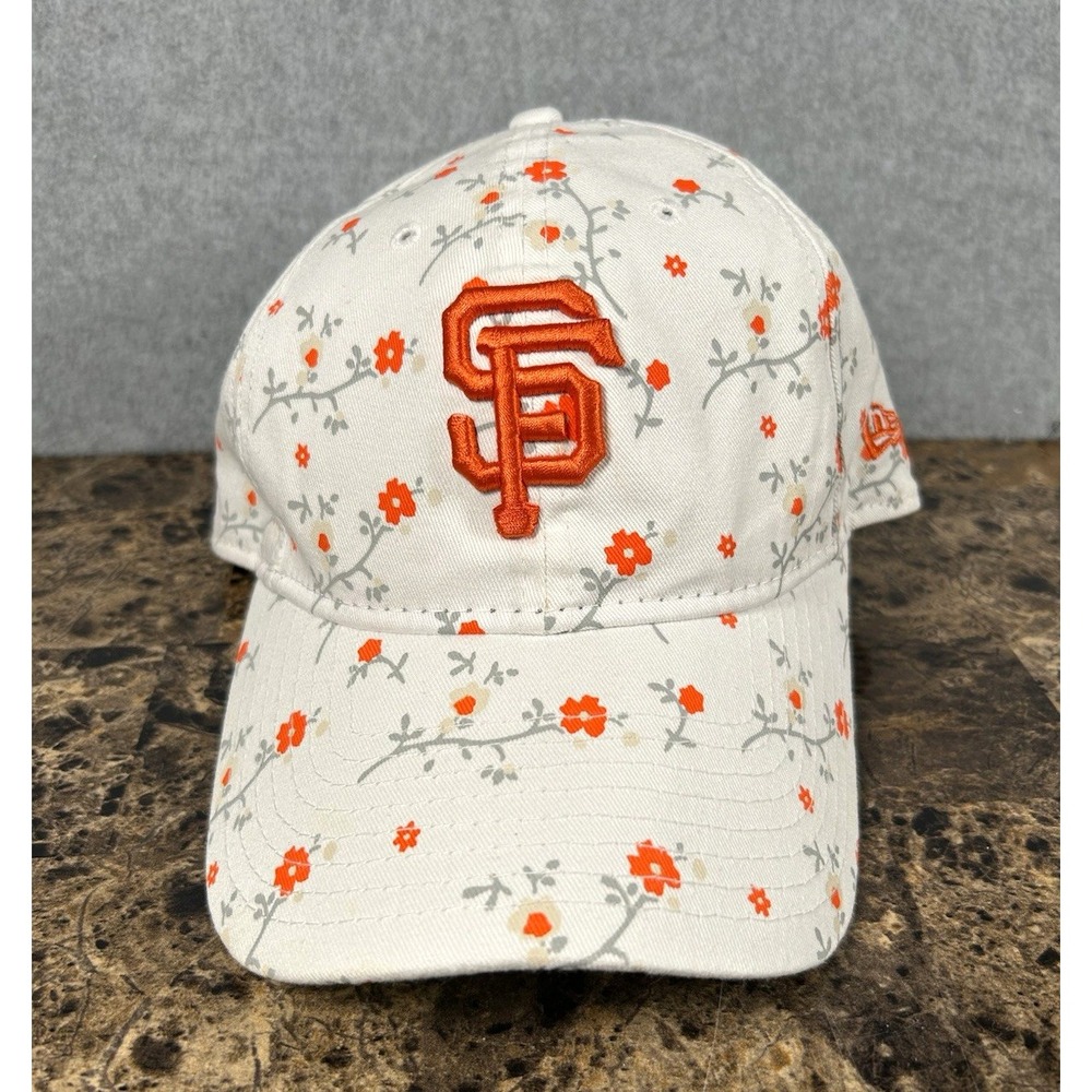 New Era Women's 9TWENTY MLB San Francisco Giants Floral White Adjustable Cap